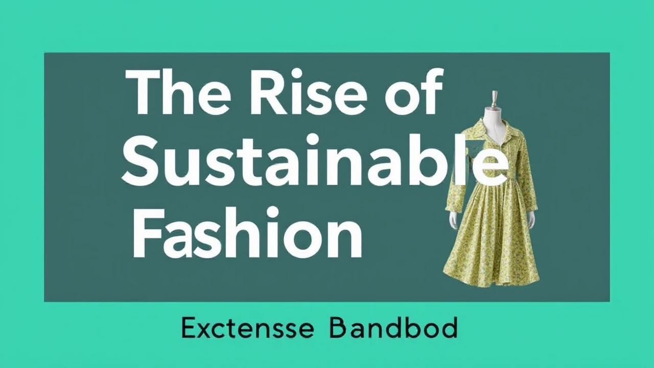 The Rise of Sustainable Fashion: An Extensive Handbook