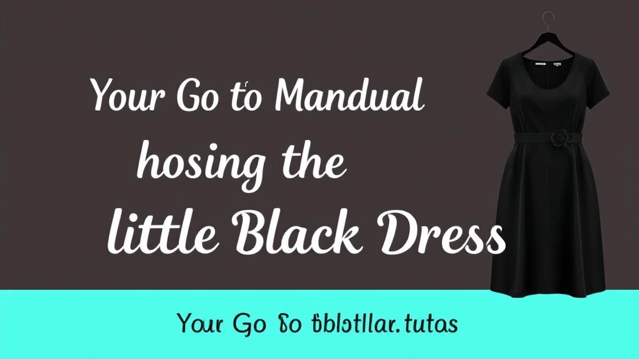 Your Go-To Manual of Choosing the Ultimate Little Black Dress