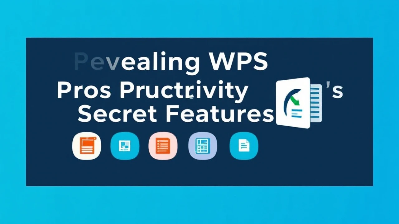 Revealing WPS Productivity Suite's Secret Features for Experienced Users