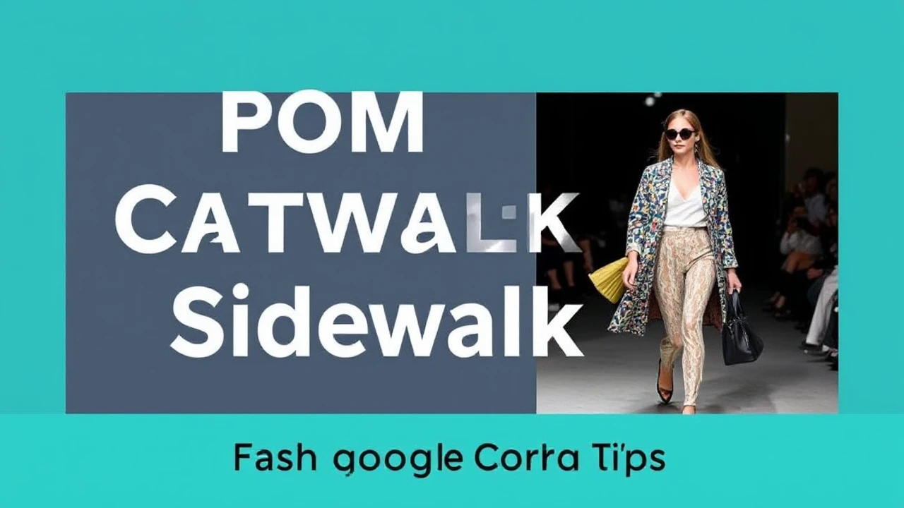 From Catwalk to Sidewalk: Fashion Forward Tips