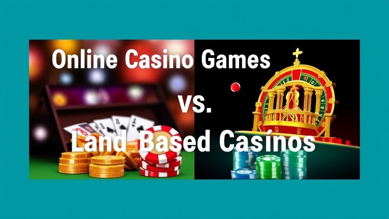 Online Casino Games vs. Land-Based Casinos: Making the Right Choice