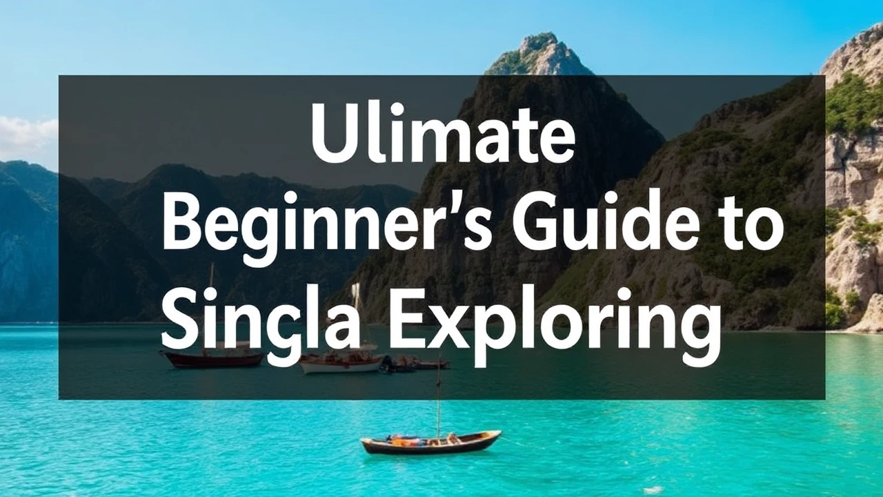 The Ultimate Beginner's Guide to Single Exploring