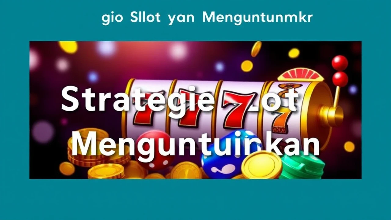 Strategi Slot yang Menguntungkan