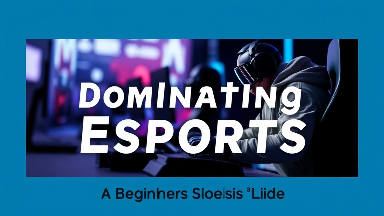 Dominating Esports: A Beginner's Guide to Ruling the Game