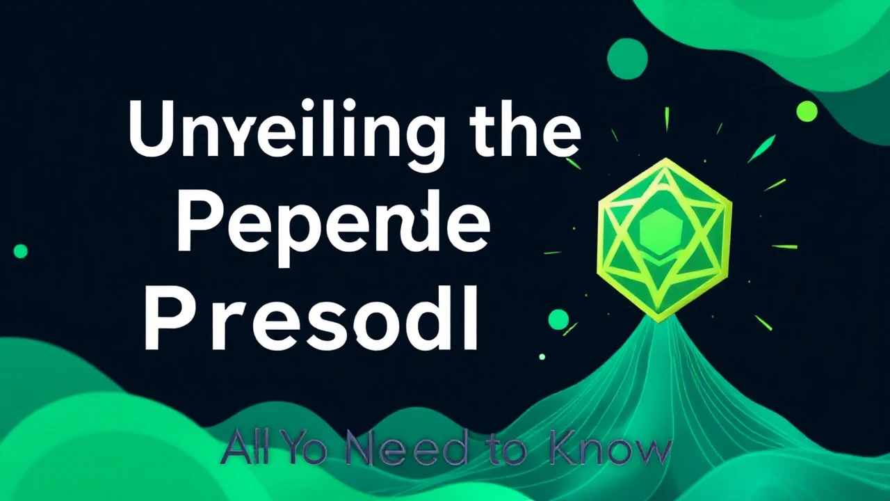 Unveiling the Pepenode Presale: All You Need to Know