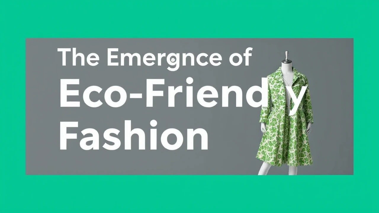 The Emergence of Eco-Friendly Fashion: An Extensive Handbook