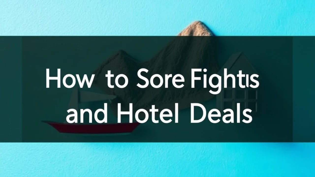 Travel Secrets: How to Score Cheap Flights and Hotel Deals