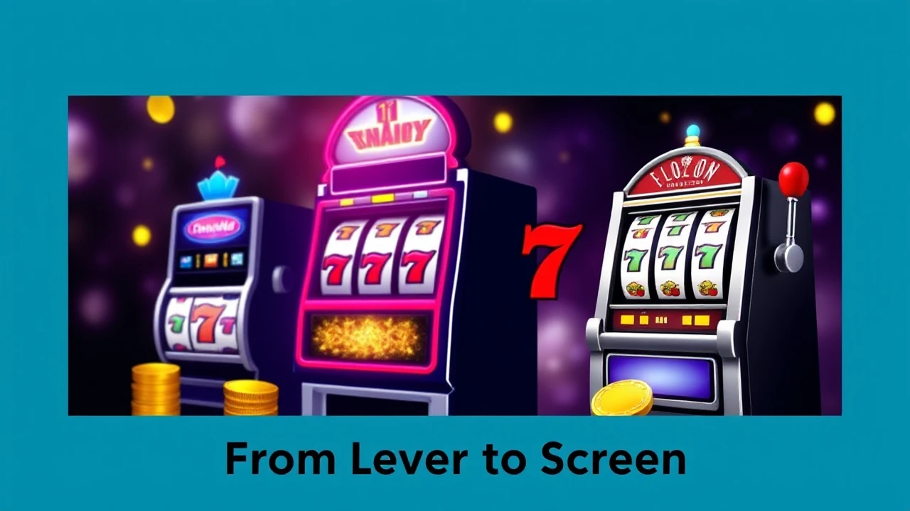 Unveiling the Evolution of Online Slot Technology: From Lever to Screen
