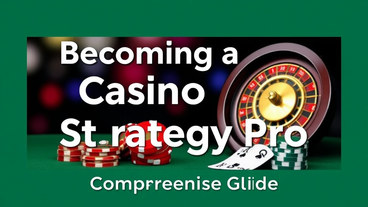 Becoming a Casino Strategy Pro: A Comprehensive Guide
