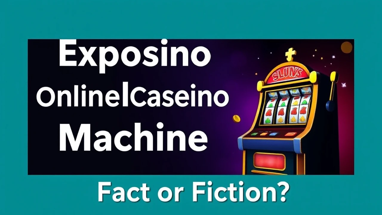 Exposing Online Casino Machine Myths: Fact or Fiction?