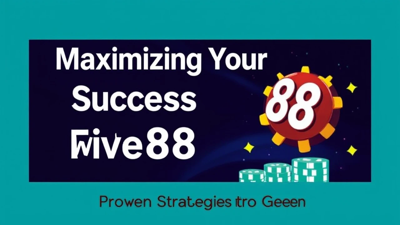 Maximizing Your Success with Five88: Proven Strategies to Get Ahead