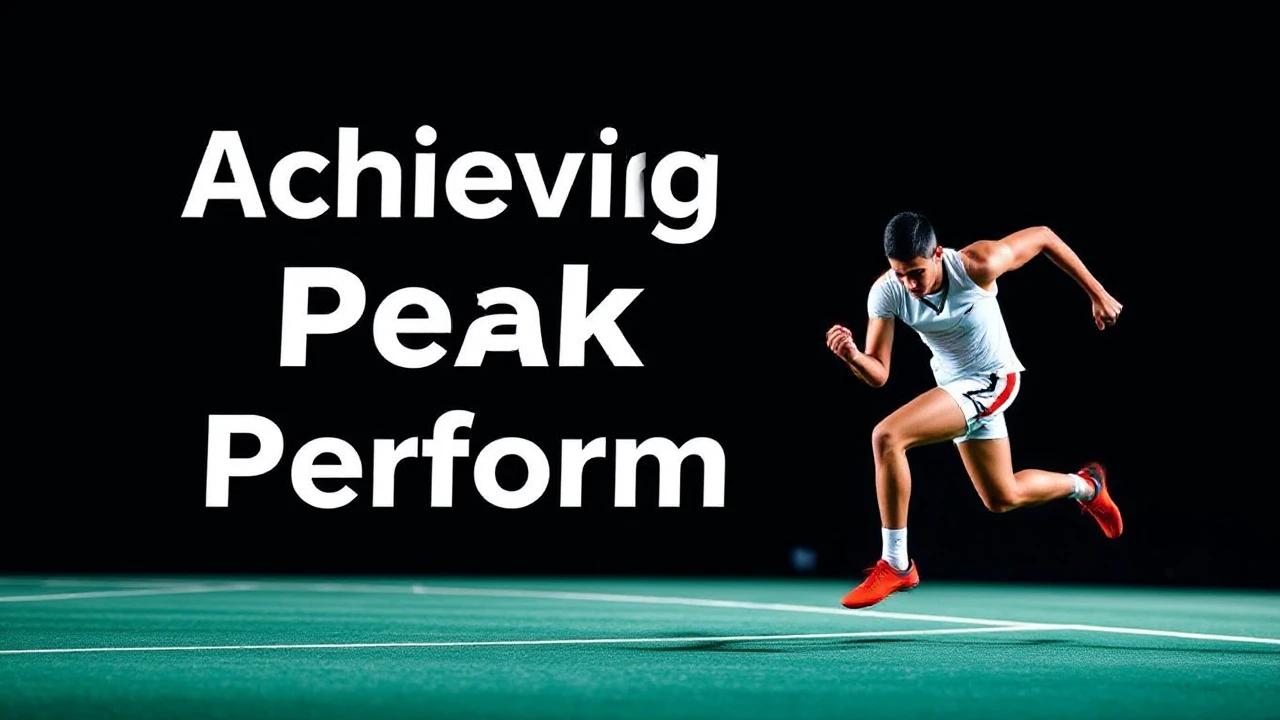 Achieving Peak Performance: Insider Tips from Professional Athletes