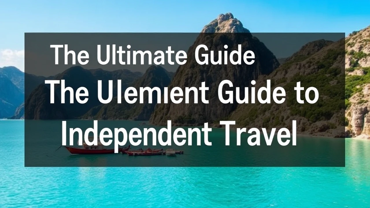 The Ultimate Guide to Independent Travel: Expert Tips for Exploring the World Solo
