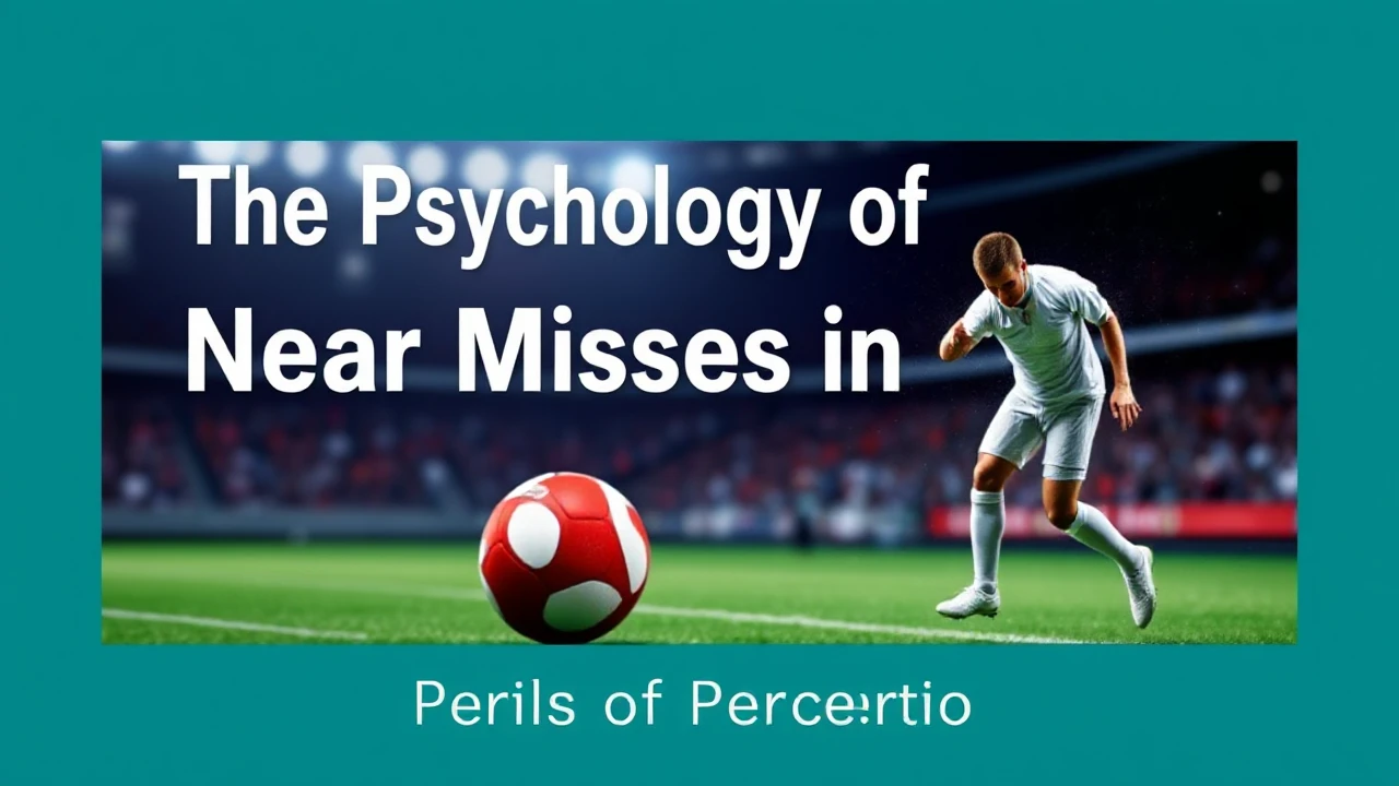 The Psychology of Near Misses in Sports Betting: Perils of Perception