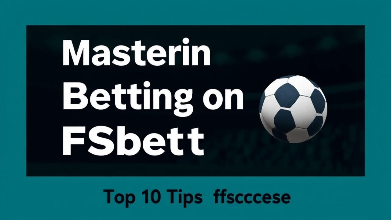 Mastering Betting on Fsbet: Top 10 Tips for Success
