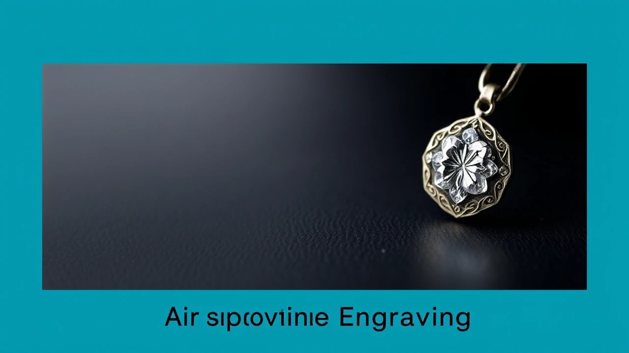 Crafting of Personalizing Jewelry Using Air-powered Engraving