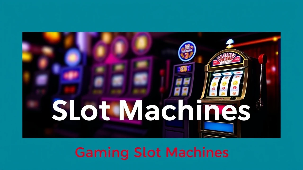 A Comprehensive Manual to Gaming House Slot Machines