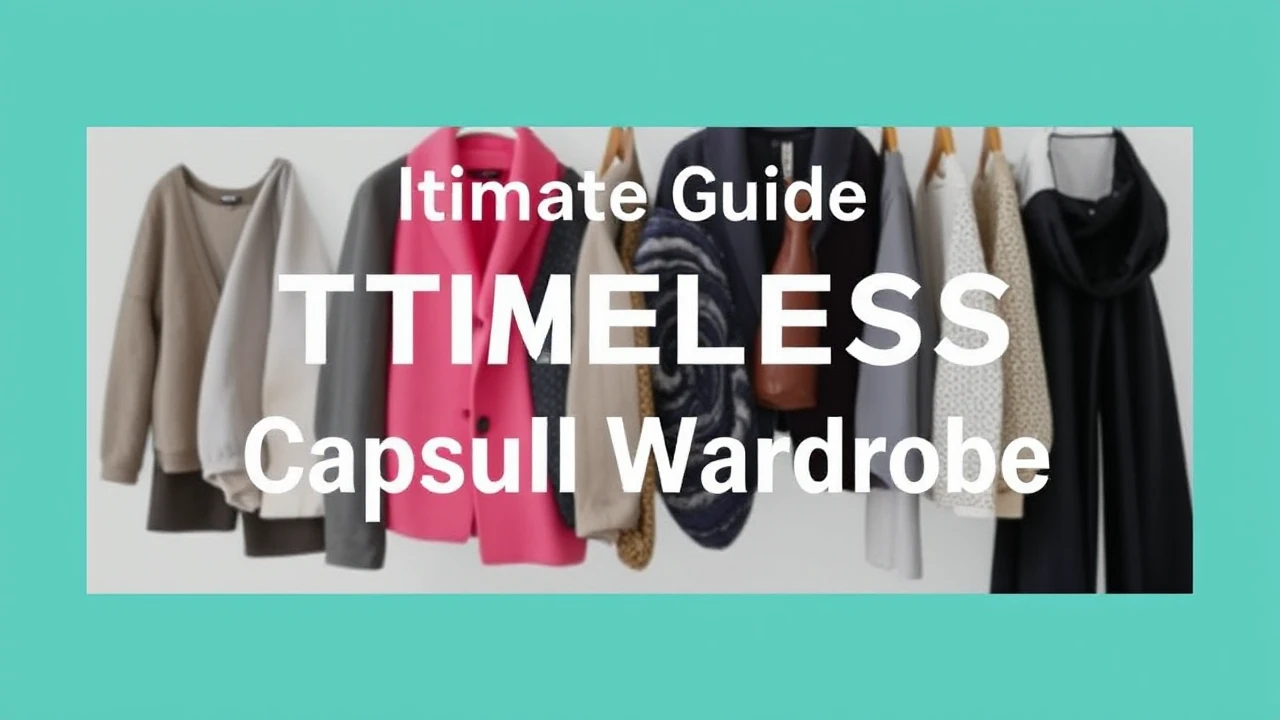The Ultimate Guide to Creating a Timeless Capsule Wardrobe