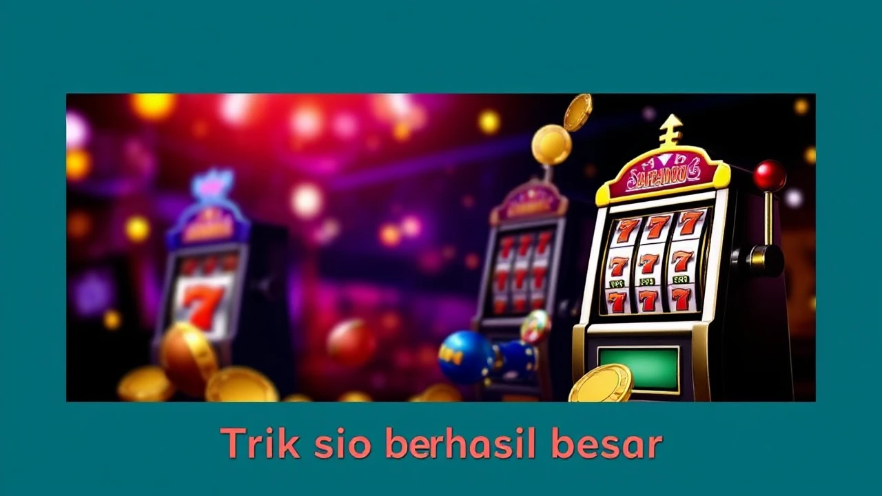 Rahasia Berhasil Besar: Trik Slot Kasino yang Berhasil