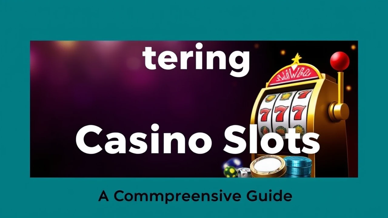 Mastering Casino Slots: Your Comprehensive Guide