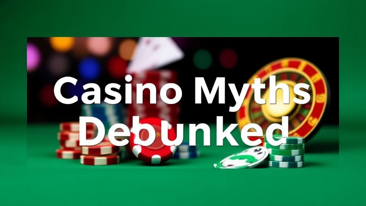Exposing the Top Casino Myths Debunked: Clarifying Fact from Fiction