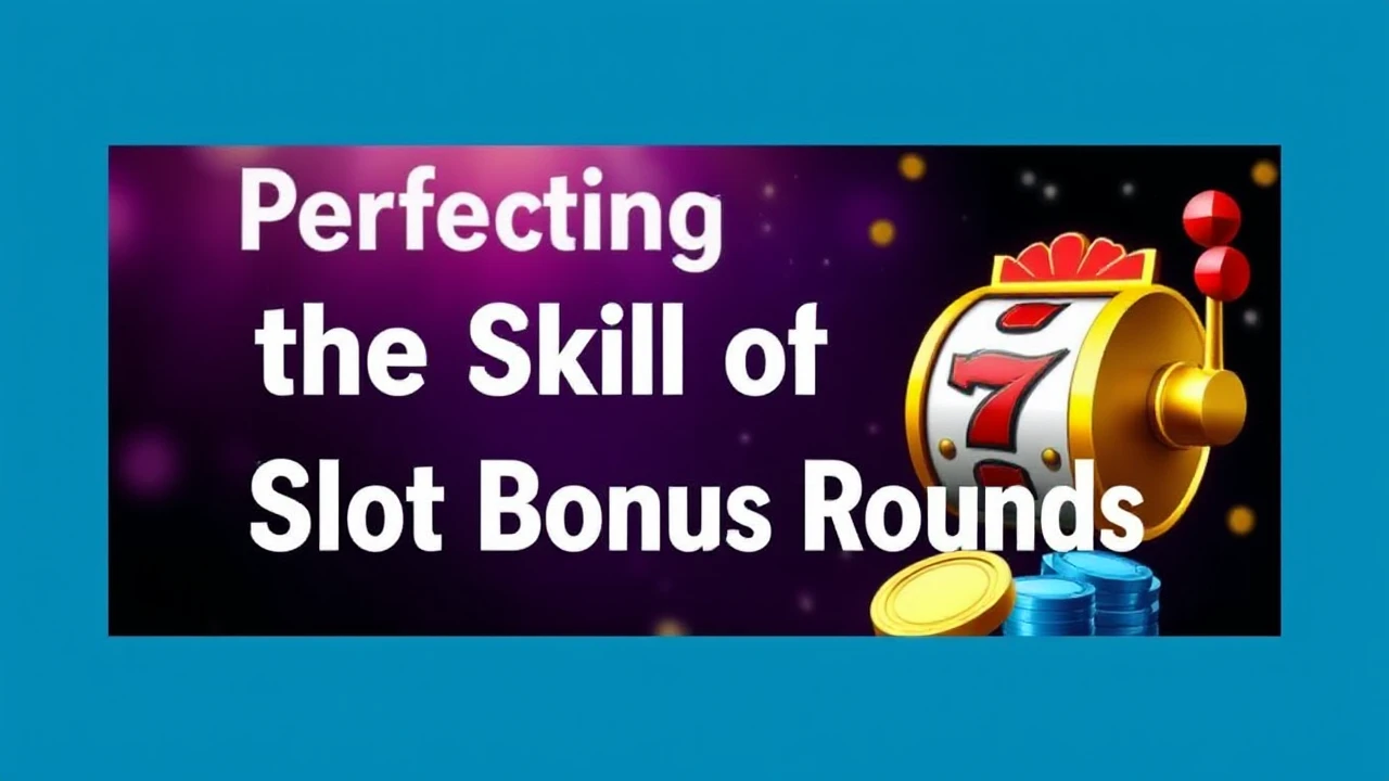 Perfecting the Skill of Casino Slot Bonus Rounds