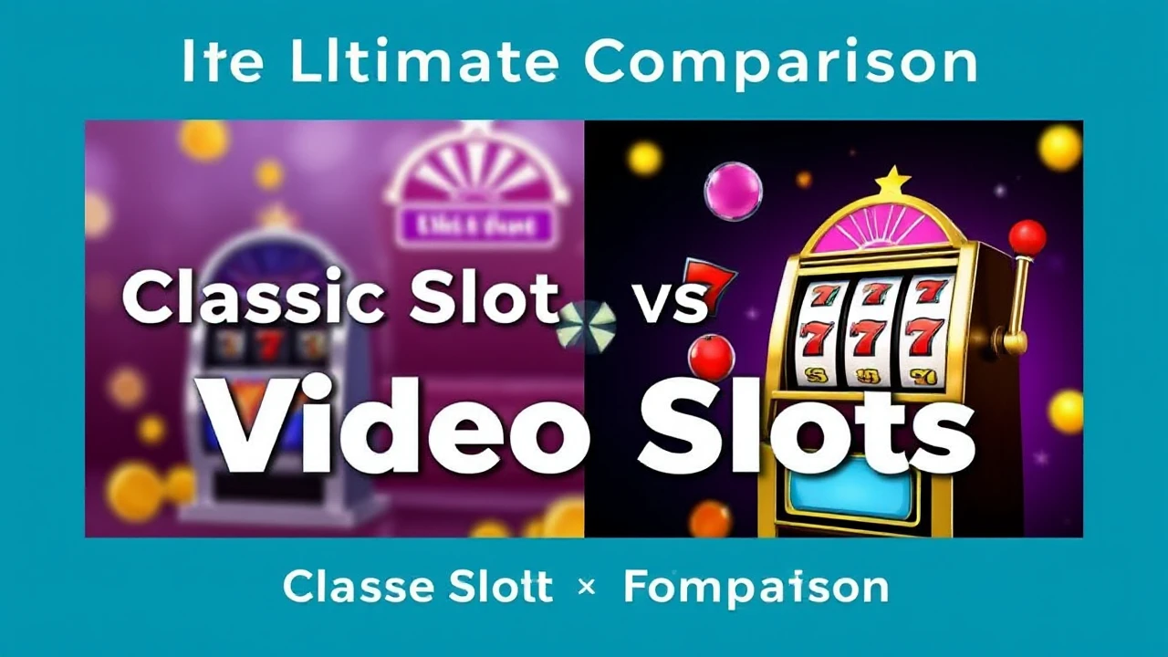 The Ultimate Comparison: Classic Slots Versus Video Slots