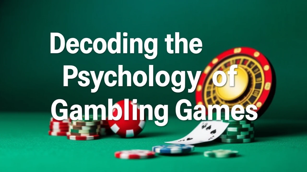 Decoding the Psychology of Gambling Games