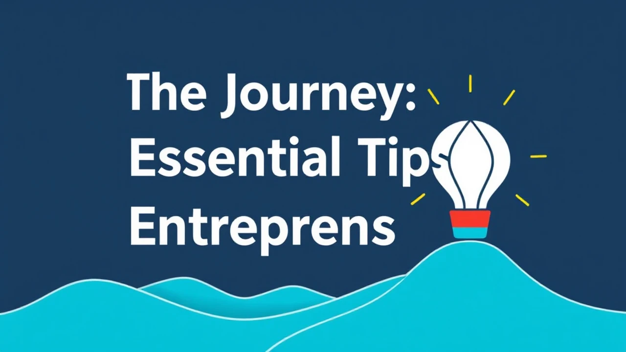 The Journey: Essential Tips for Entrepreneurs