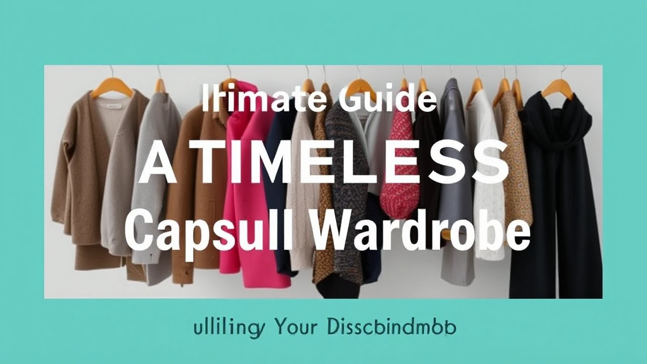 The Ultimate Guide to Creating a Timeless Capsule Wardrobe