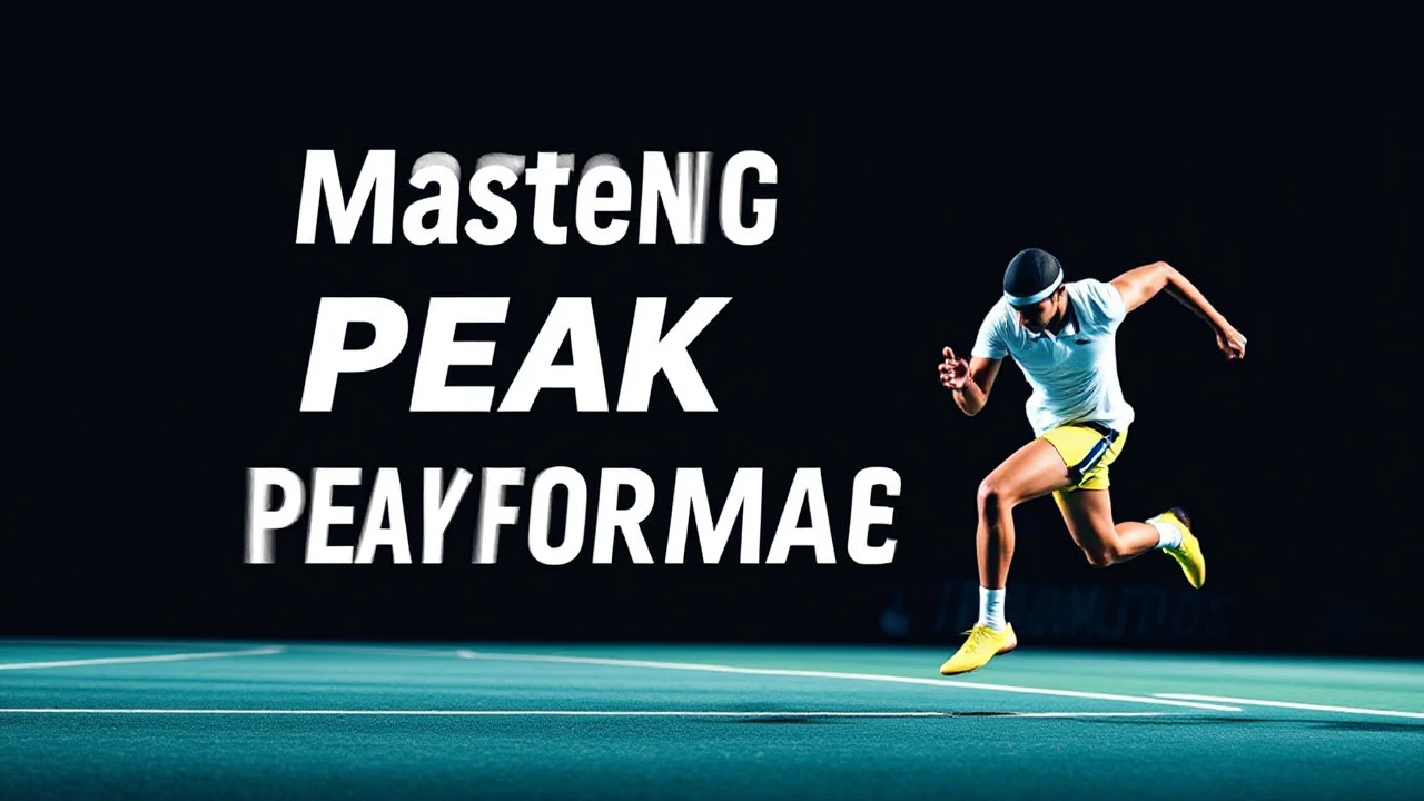 Mastering Peak Performance: Insider Tips from Professional Athletes
