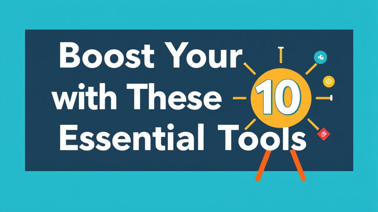 Boost Your Business with These 10 Essential Tools