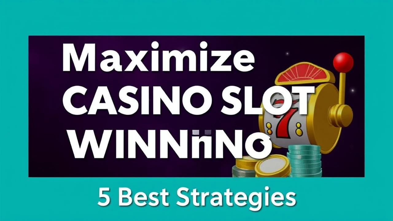 Maximize Your Casino Slot Winnings: 5 Best Strategies