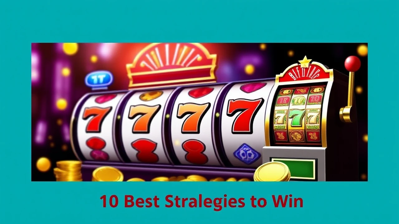 Conquering the Art of Winning Big in Casino Slot Machines: 10 Best Strategies to Win