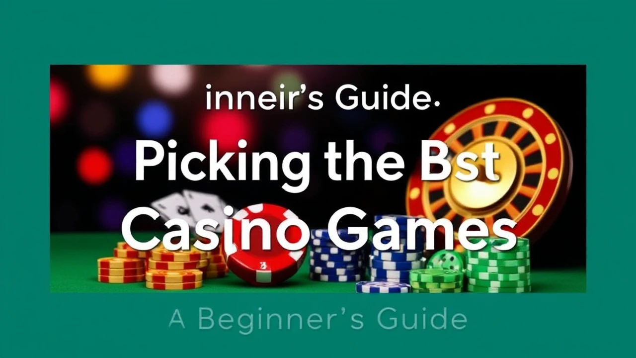 A Beginner's Guide: Picking the Best Casino Games