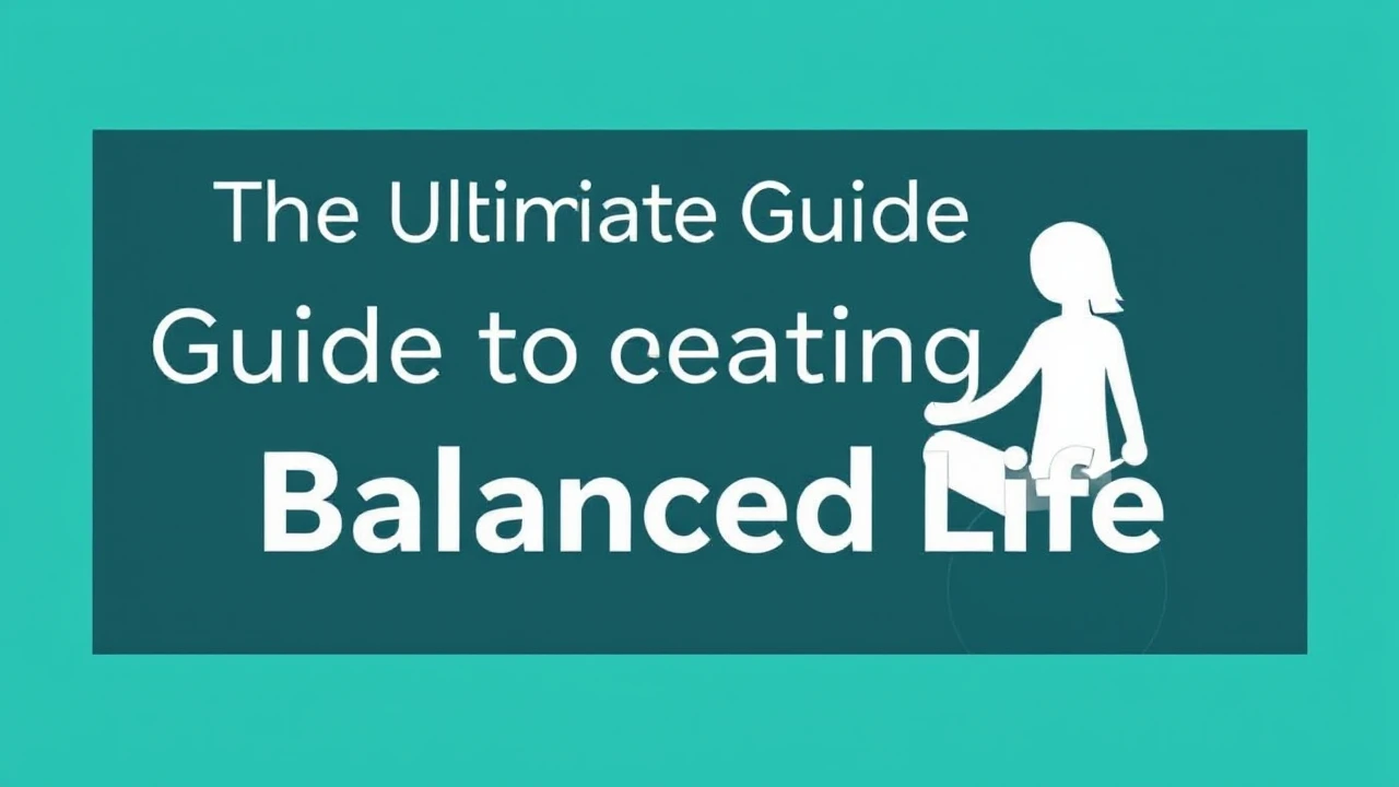 The Ultimate Guide to Creating a Balanced Life