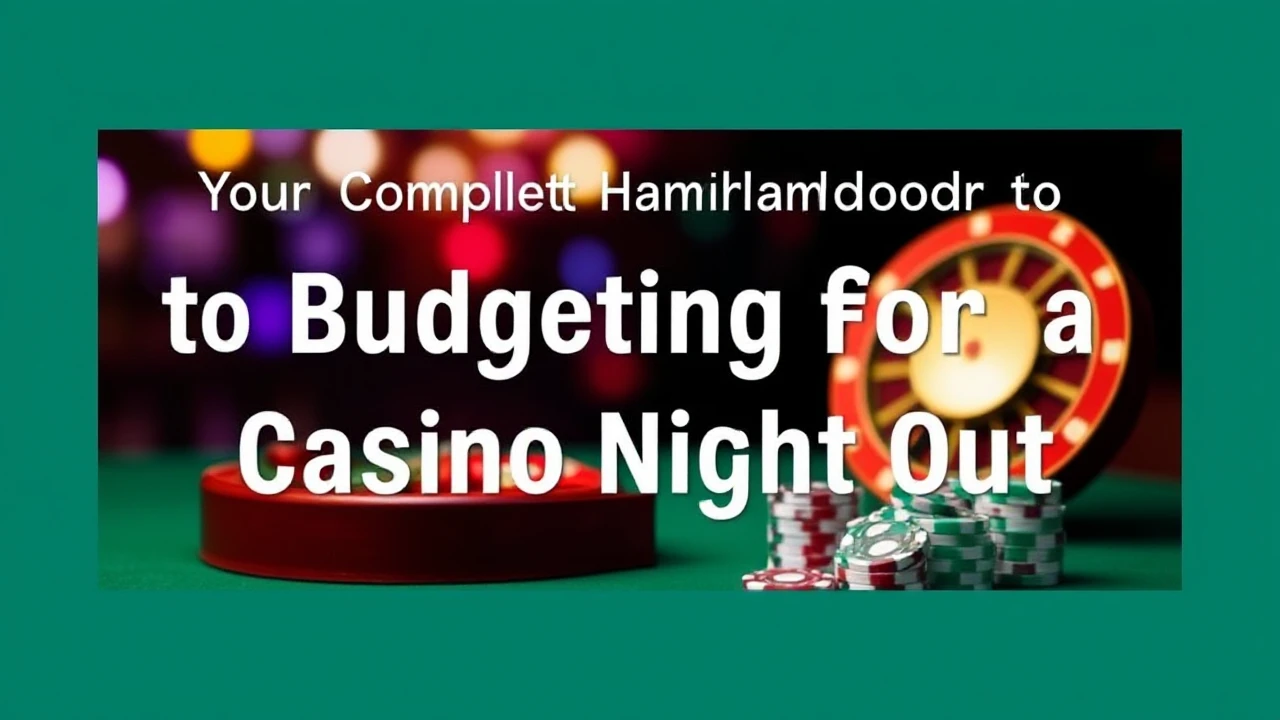 Your Complete Handbook to Budgeting for a Casino Night Out