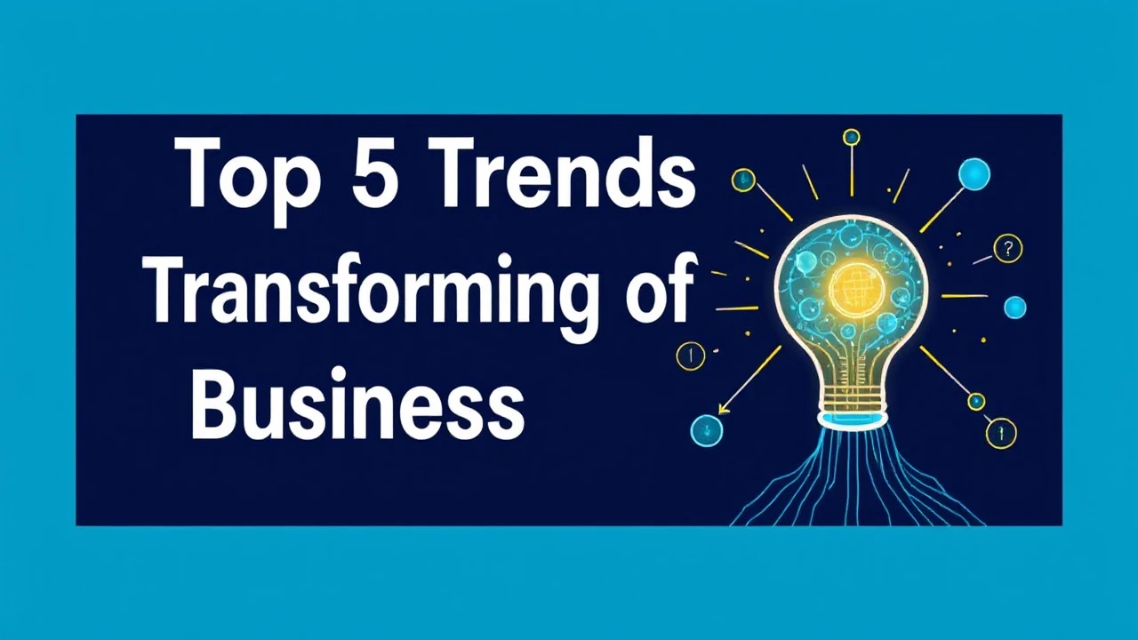 Delving into the Top 5 Trends Transforming the Future of Business Innovation