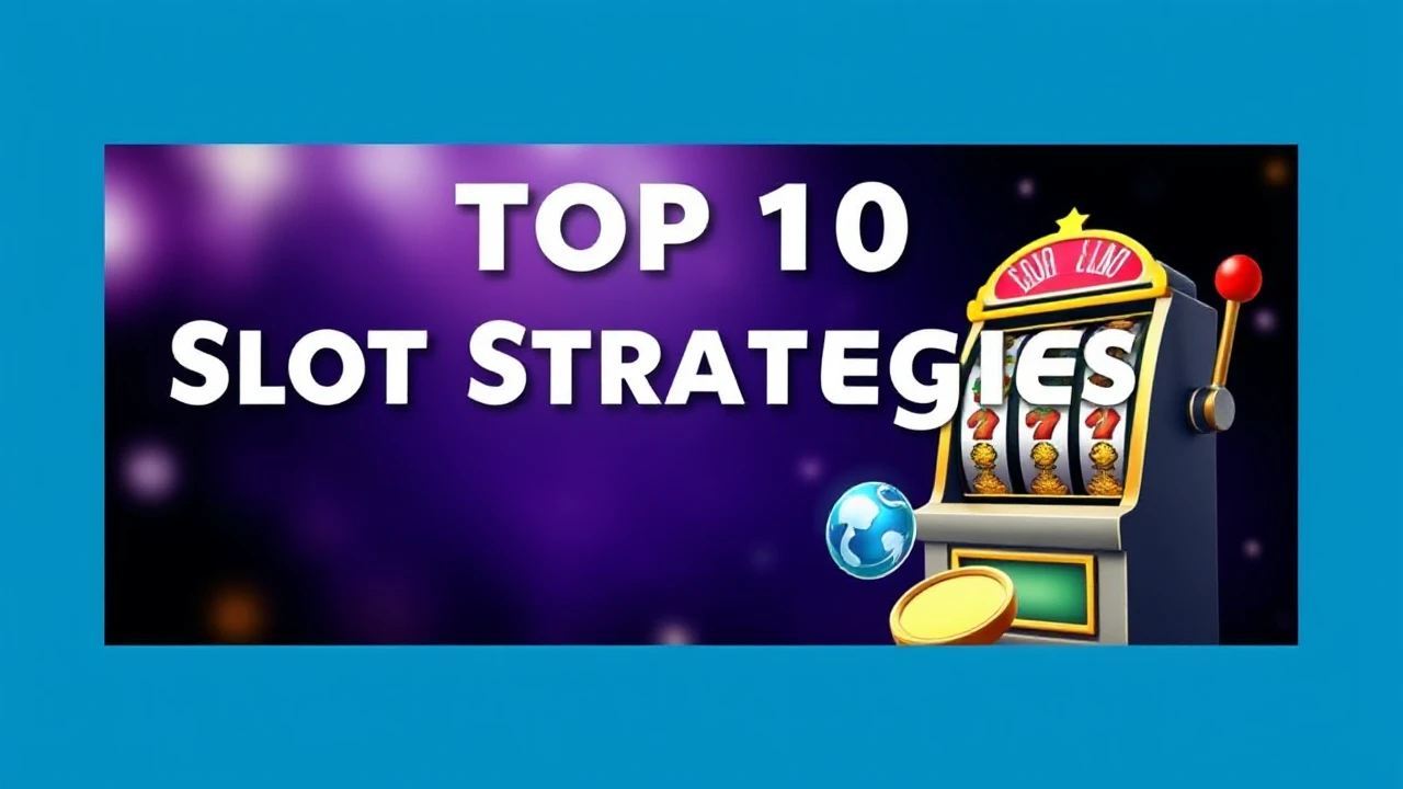 Top 10 Slot Strategies That Can Boost Your Wins