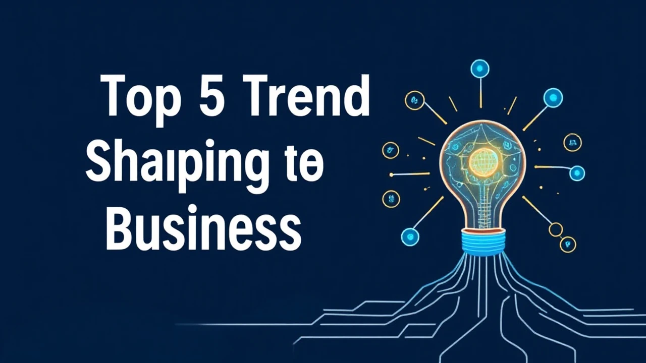 Unveiling the Top 5 Trends Shaping the Future of Business Innovation