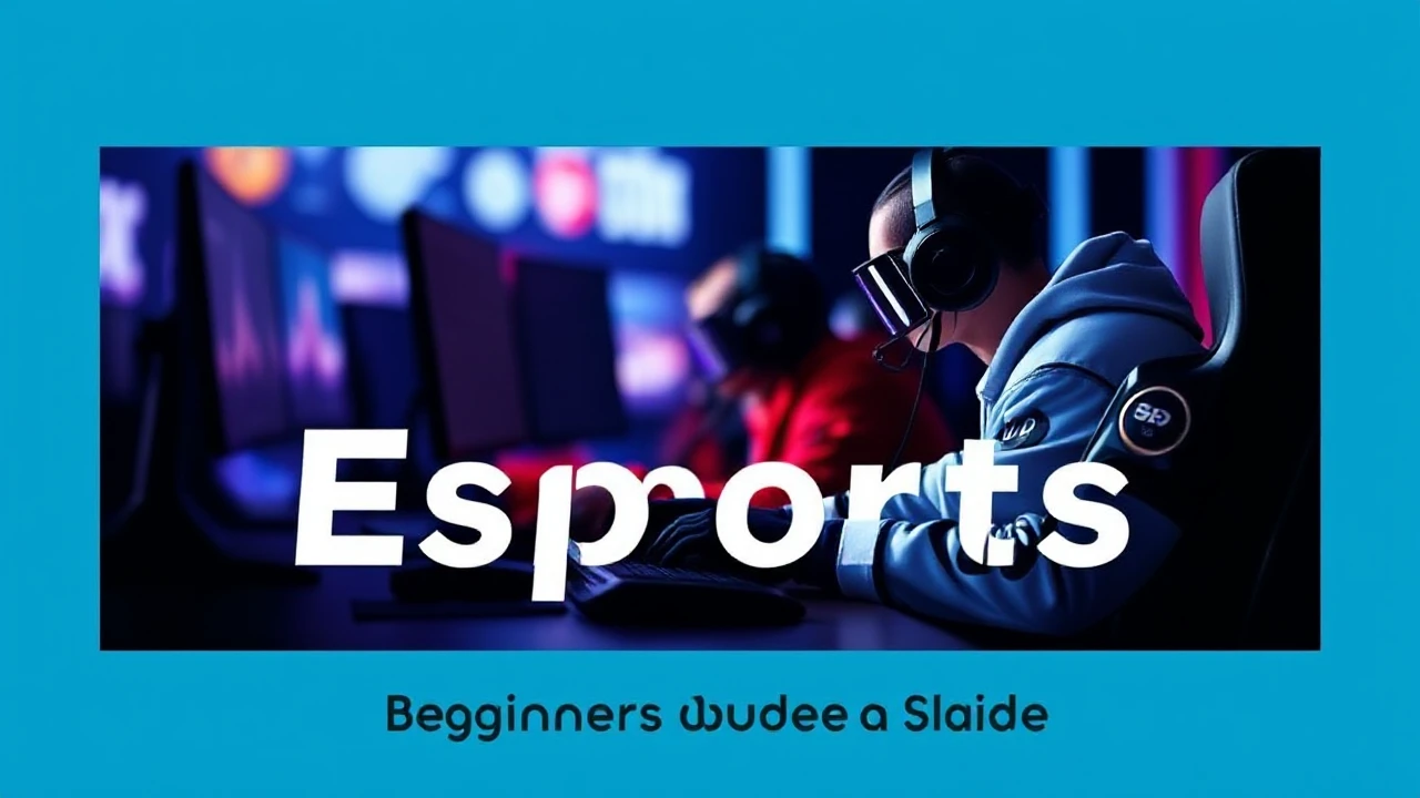 Becoming a Master in Esports: A Beginner's Guide to Ruling the Game