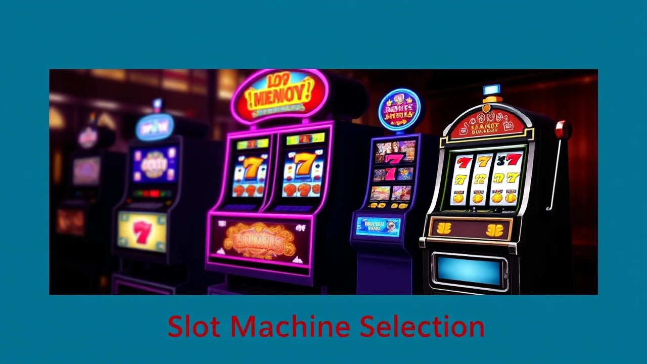 Mastering the Art of Slot Machine Selection