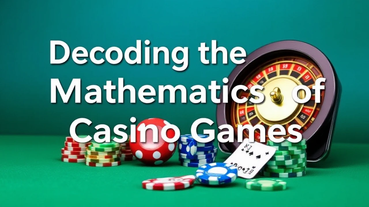 Decoding the Mathematics of Casino Games: The Detailed Analysis