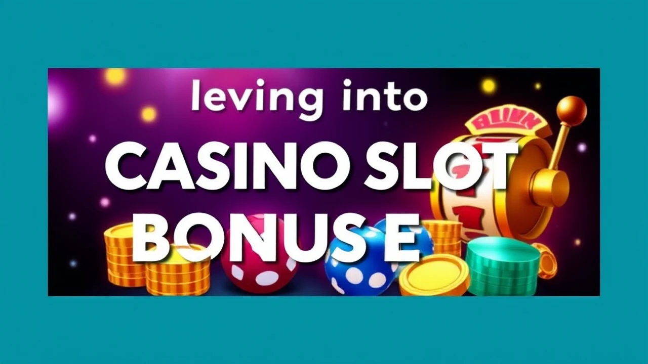 Delving into Casino Slot Bonuses: The Guide for Enthusiasts