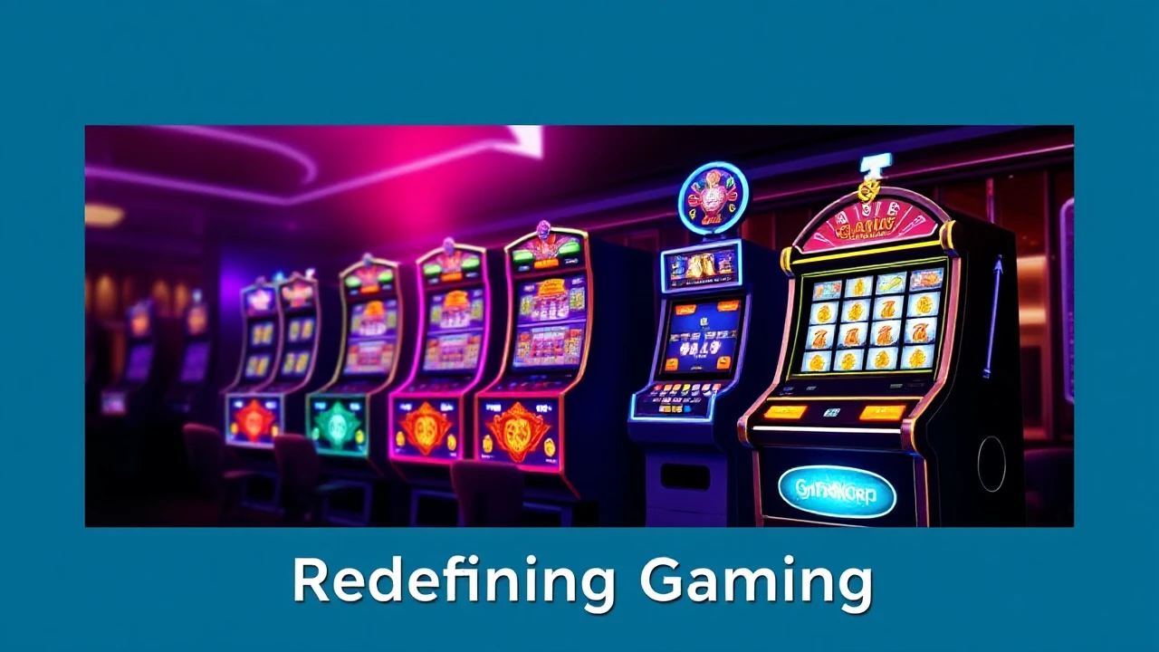 Redefining Gaming: Cutting-Edge Casino Machine Developments
