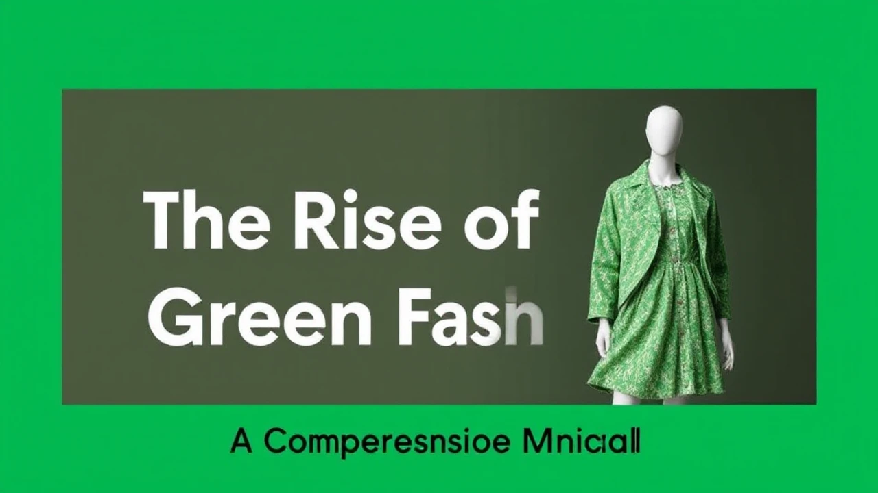 The Rise of Green Fashion: A Comprehensive Manual