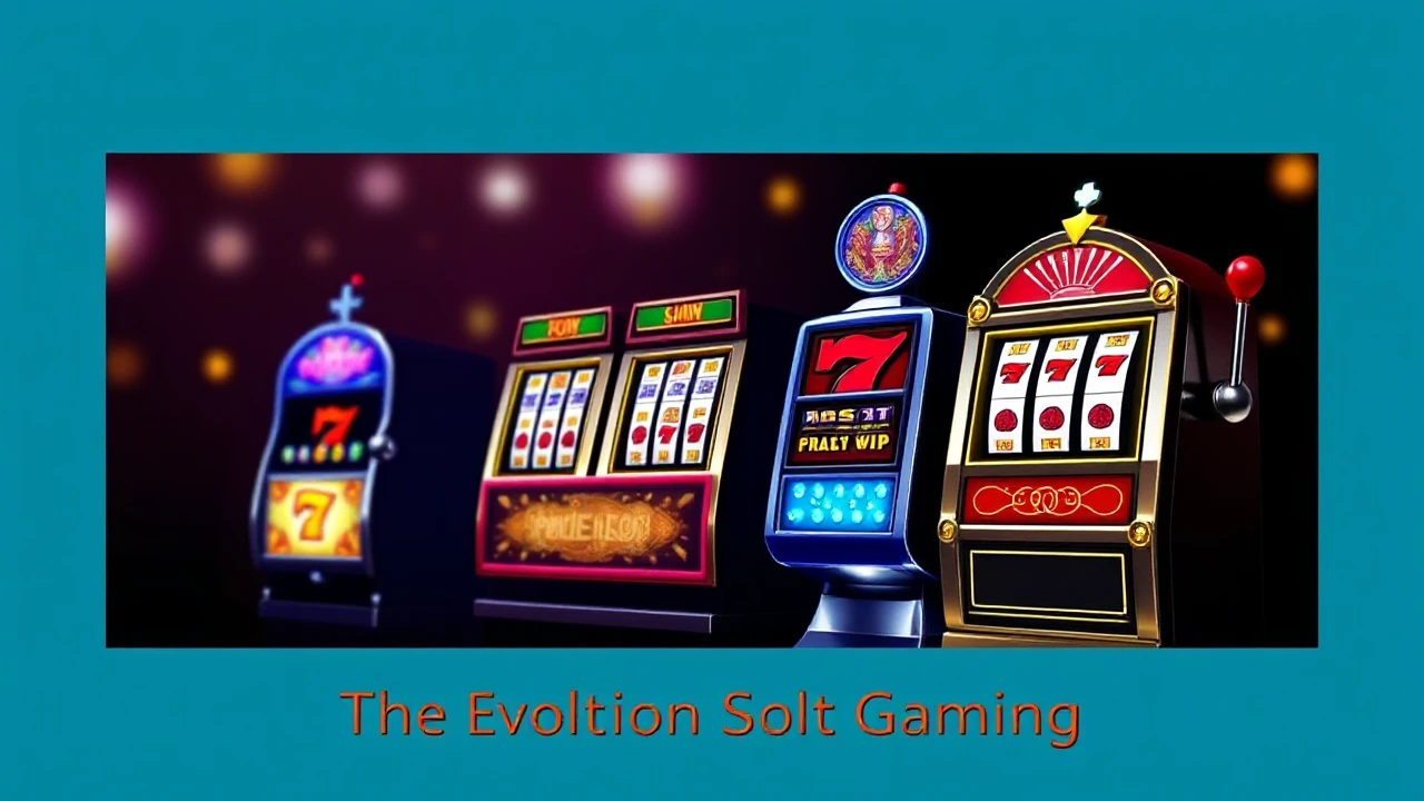 The Evolution of Slot Gaming: Past, Current, Upcoming