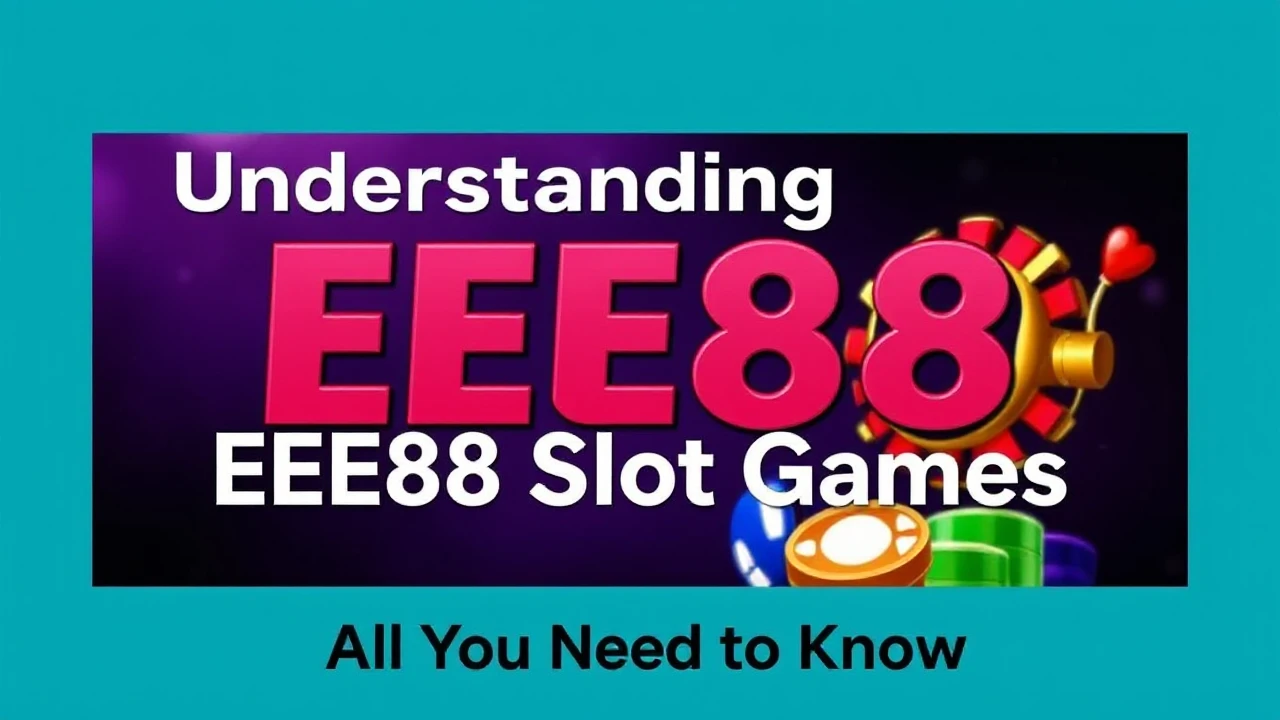 Understanding EE88 Slot Games: All You Need to Know