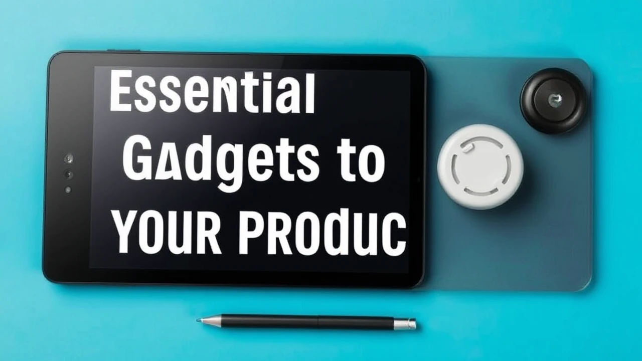 Essential Gadgets to Supercharge Your Productivity