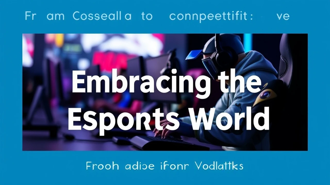 From Casual to Competitive: Embracing the Esports World: A Guide for Players